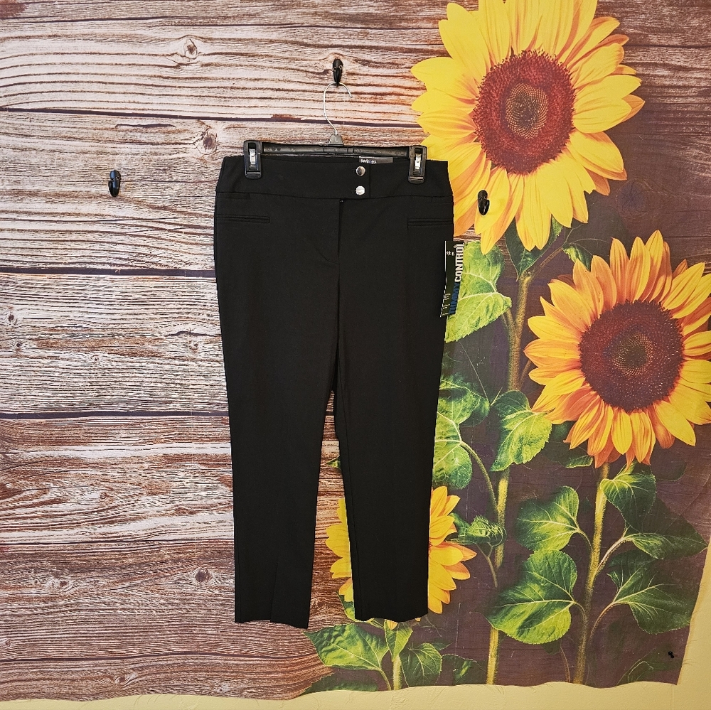 Black Slim Fit Pants